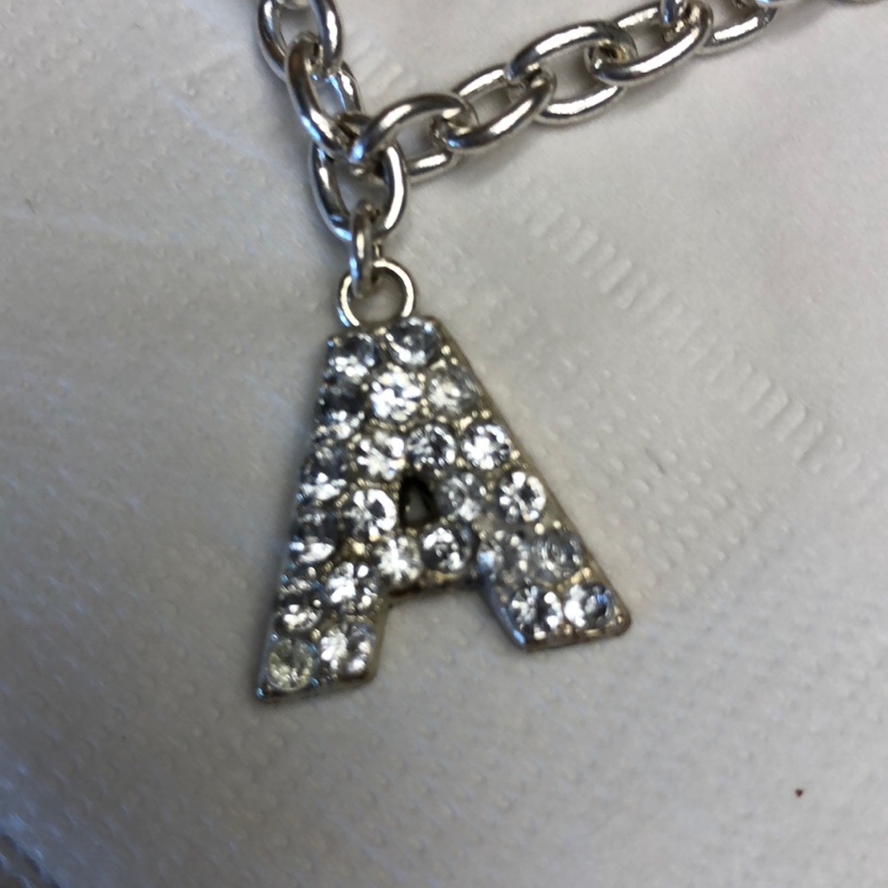 😊 5/$20 “A” Necklace